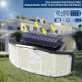 Ningbo Factory 2023 NEU 252LED LOCHE LETZT LETZT ZEUGELEEEDEE EEEEFIENTE GARTER PORCH Terrasse Sonnenwandlicht ohne Strom erforderlich